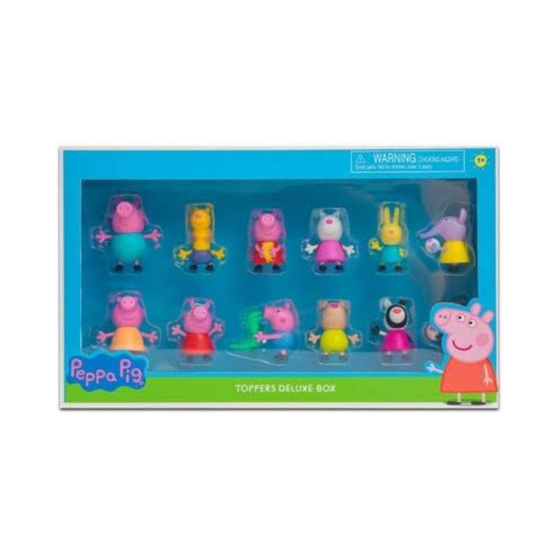 PACK 5 FIGURAS PEPPA PIG TOPEEZ