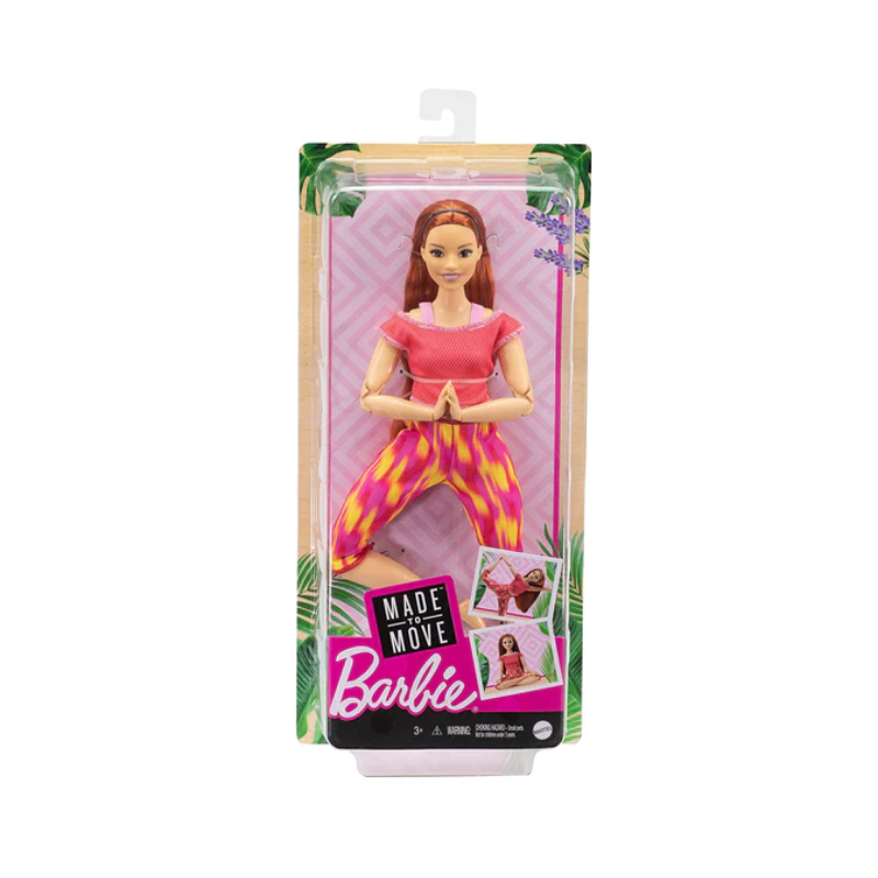 Barbie Made to Move Barbie Doll, Pink Top, Dolls -  Canada