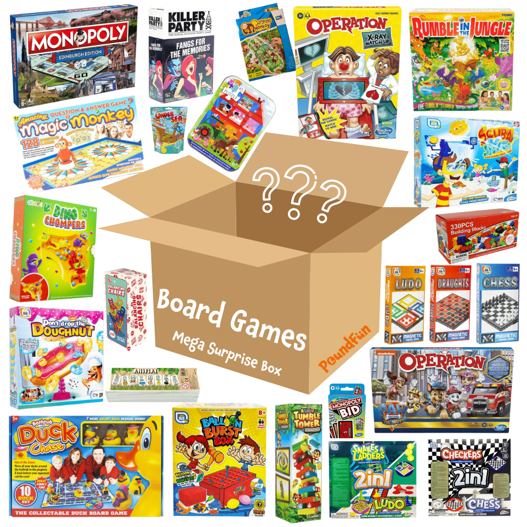 Board Games Mega Surprise Box | PoundFun™