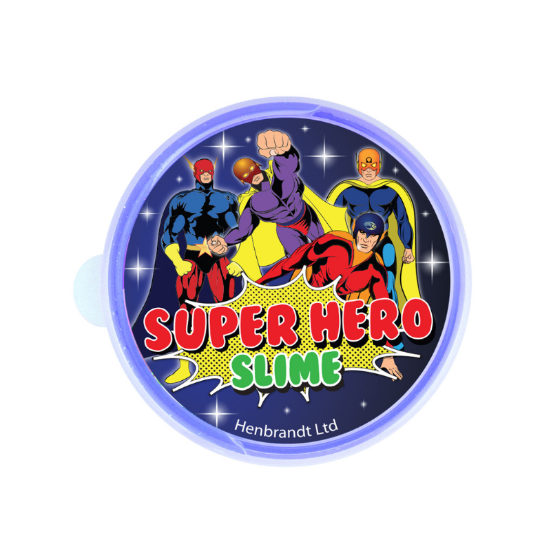 Clear Slime with Animal Friends – Fidget Superhero