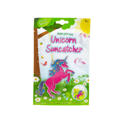 Create Your Own Unicorn Suncatcher Kit, 4pc