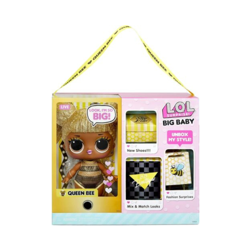 LOL Surprise Big Baby Queen Bee Doll PoundFun