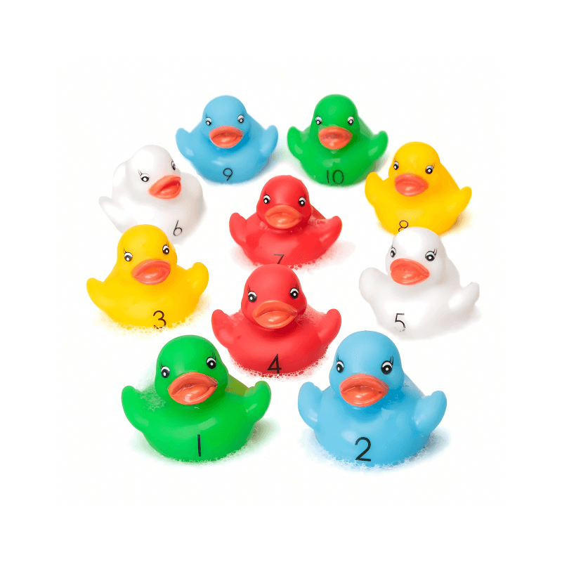 10 Counting Rubber Ducks