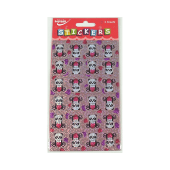 Hologram Panda Stickers