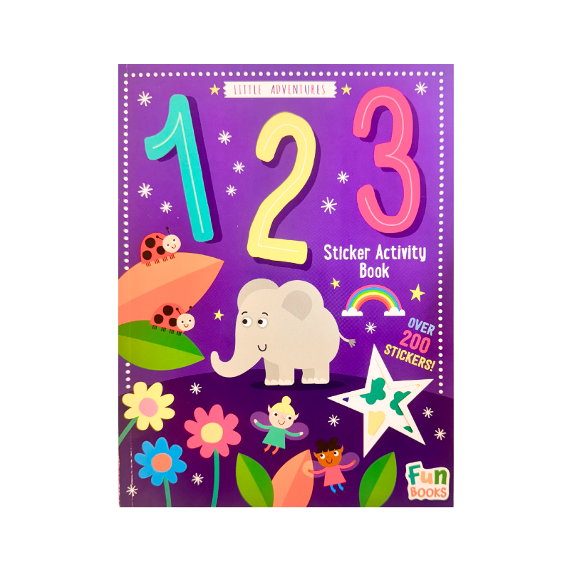 123 Sticker Activity Book