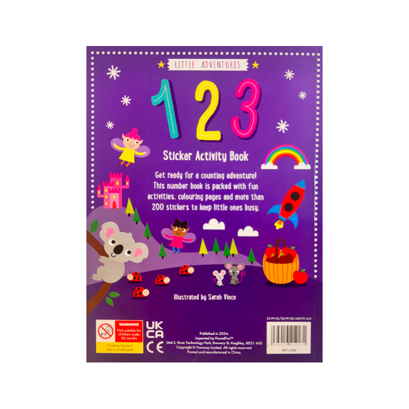 123 Sticker Activity Book