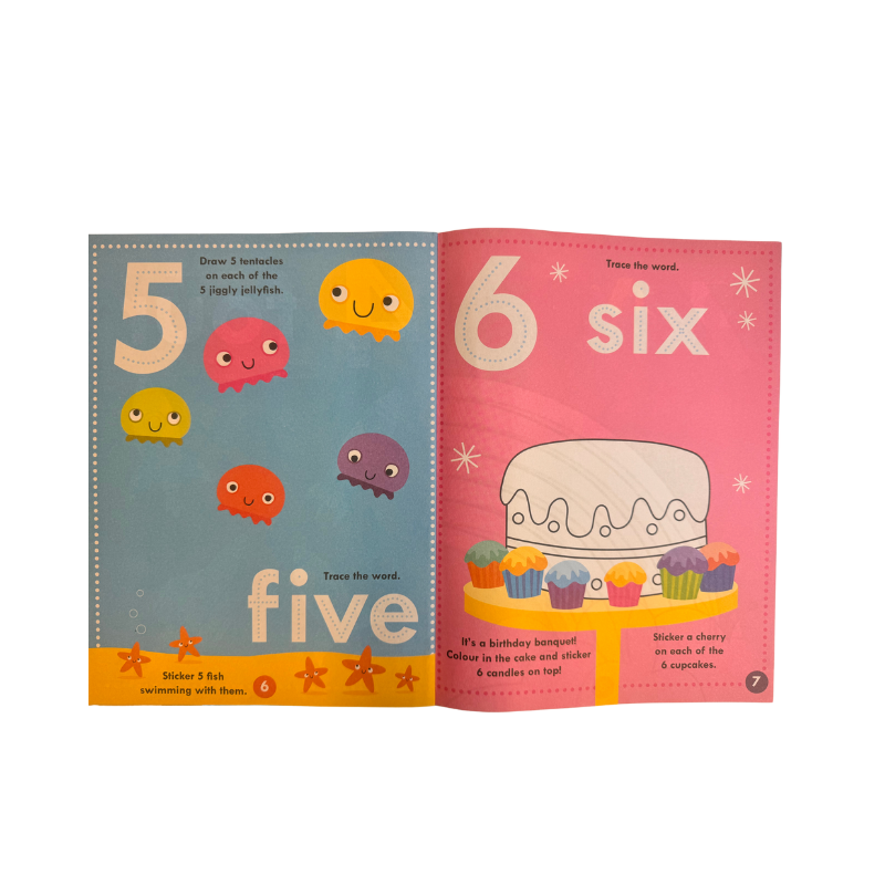 123 Sticker Activity Book