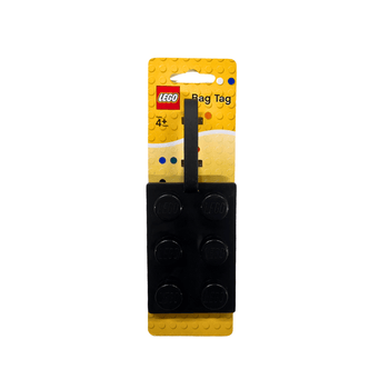 LEGO Brick Luggage Tag - Black