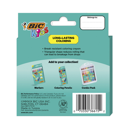 Bic Kids Crayons 10 Pack