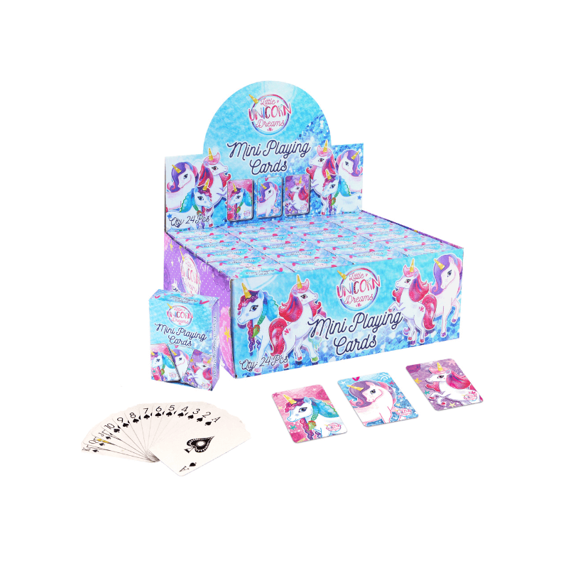 Mini Unicorn Playing Cards