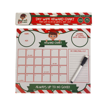 Christmas Elf Childrens Reward Chart