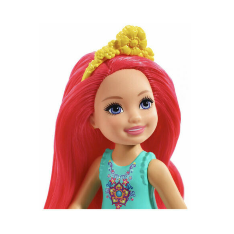 Mattel Barbie Dreamtopia Rainbow Cove Doll- Chelsea Sprite With Red Hair