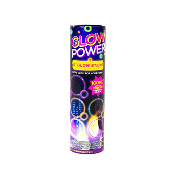 Paquet de 100 bâtons lumineux Glow Power