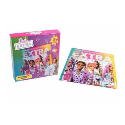 Mattel Barbie Extra Holographic Jigsaw Puzzle