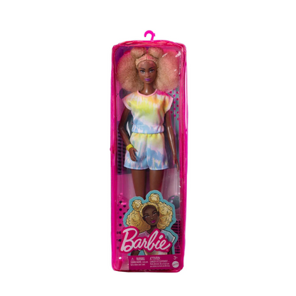 Mattel Barbie Fashionista Blonde Afro Hair Tall Doll