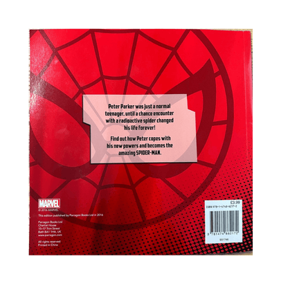 Marvel Spider-Man An Origin Story Book