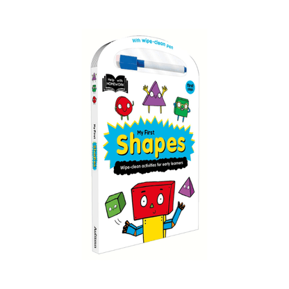 My First Shapes Wipe Clean Activity Book