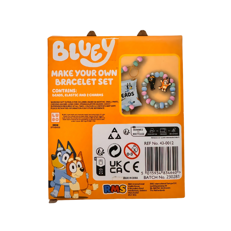 Bluey Make Your Own Bracelet set