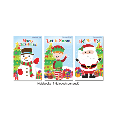 5 Piece Christmas Stationery Set