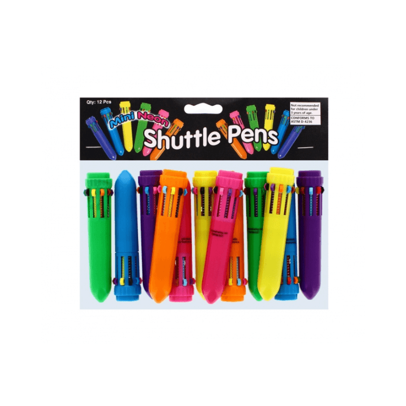 Shuttle Pens Assorted Colours