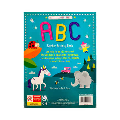 ABC Sticker Activity Book