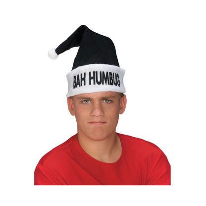 Bah-Humbug Hat With Bobble