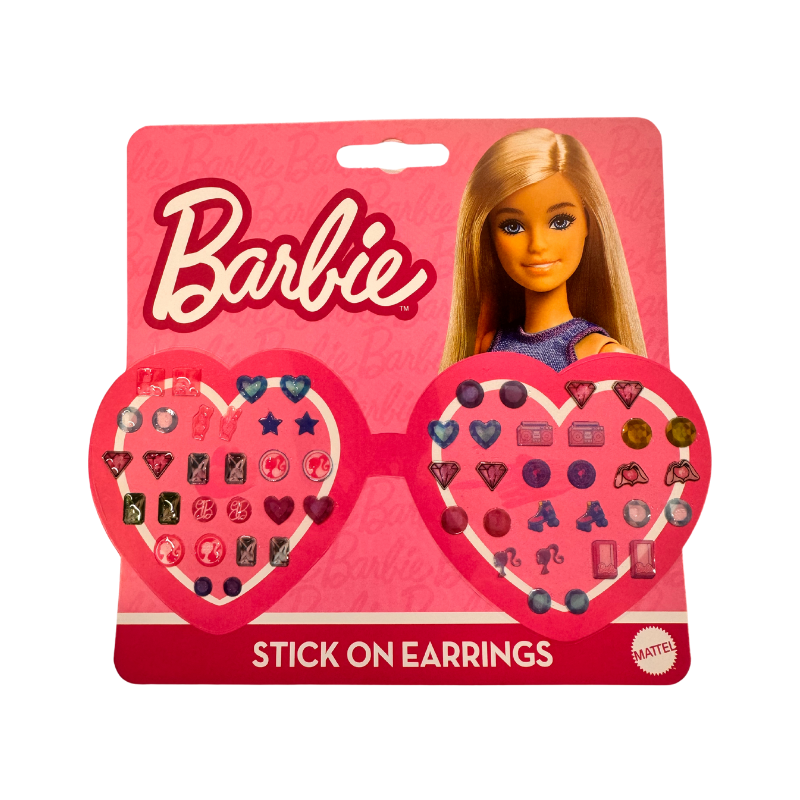 Barbie Stick On Earrings