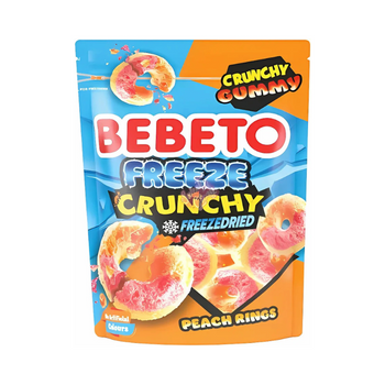 Bebeto Freeze Dried Peach Ring Gummies