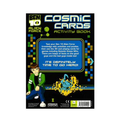 Ben 10 Alien Force Cosmic Cards Activity Book