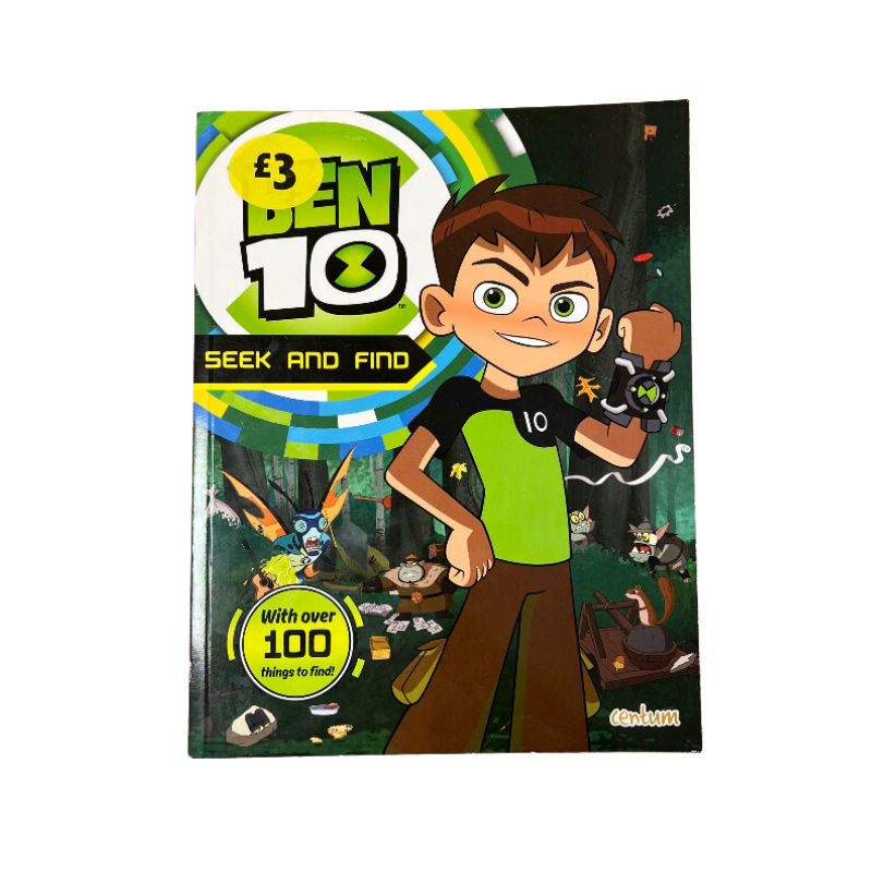 Ben 10 Seek & Find Activity Book