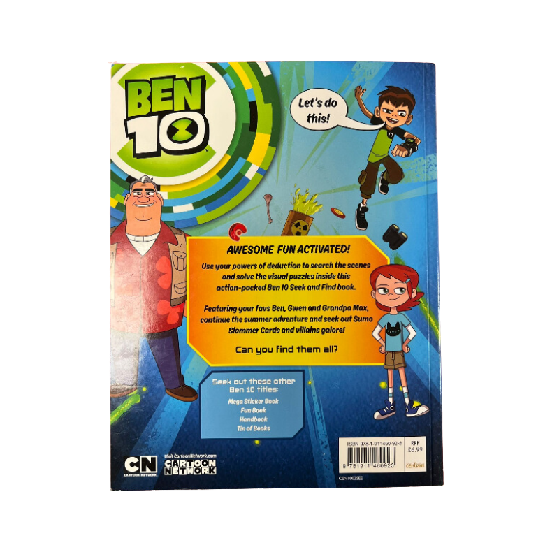 Ben 10 Seek & Find Activity Book