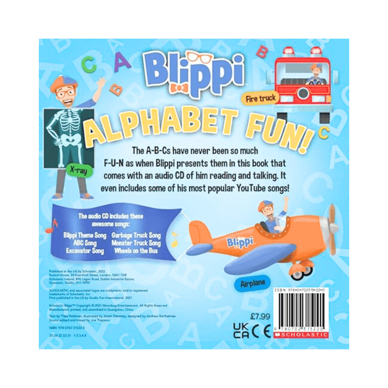 Blippi Alphabet Fun