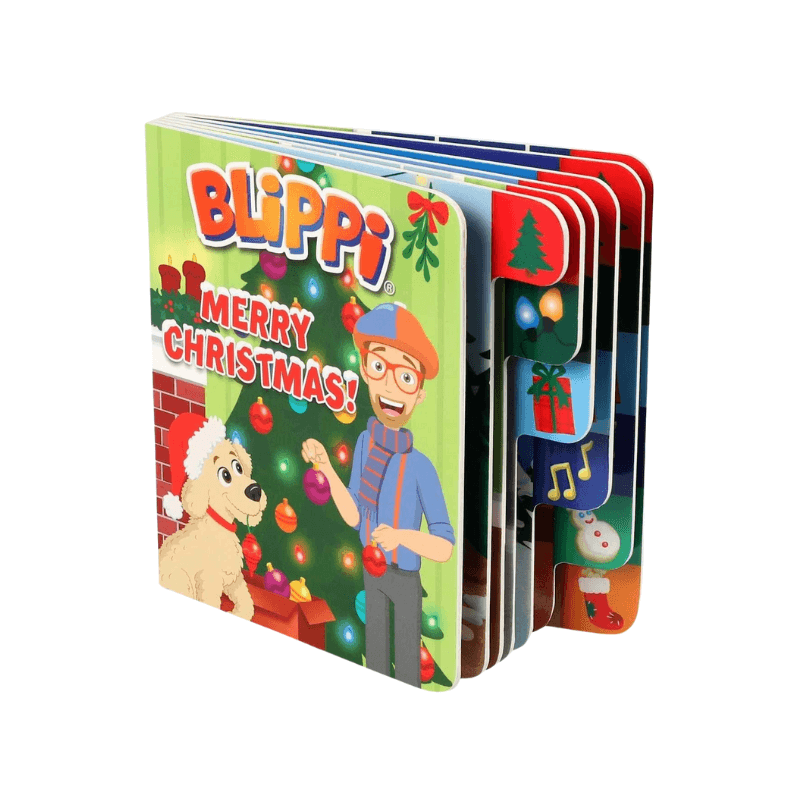 Blippi Merry Christmas Book