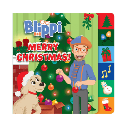 Blippi Merry Christmas Book