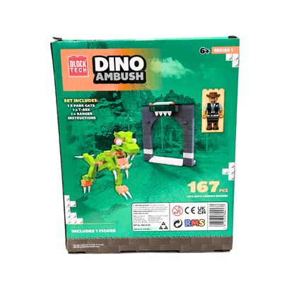 Block Tech Dino Ambush 167pcs