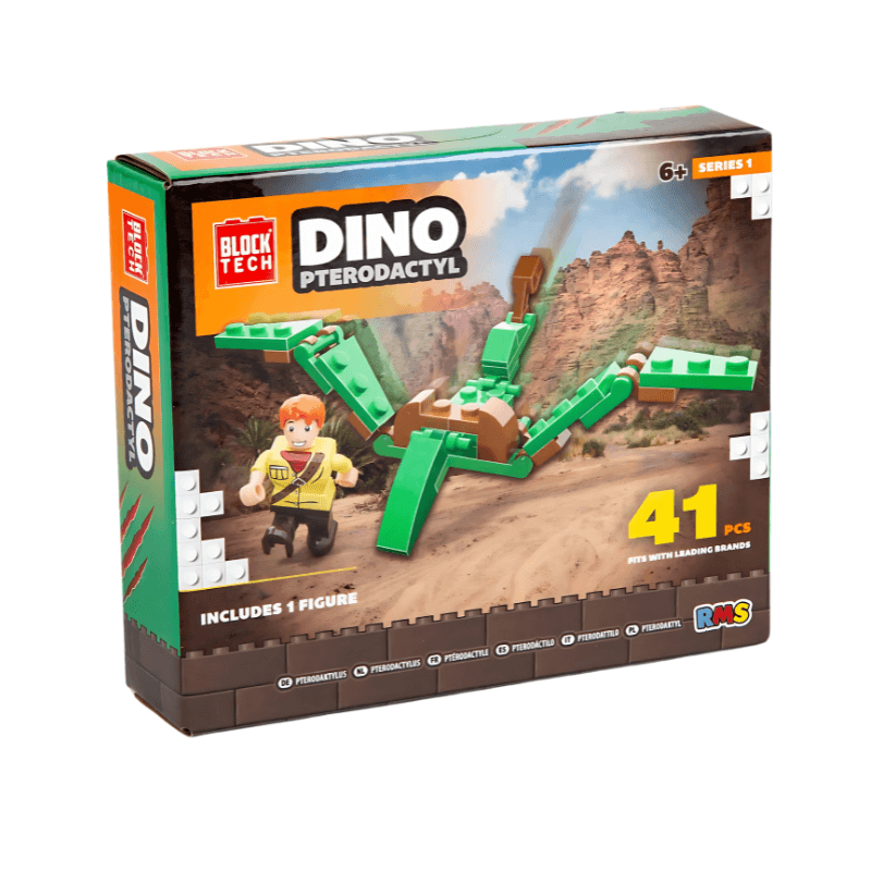 Block Tech Dino Pterodactyl Set