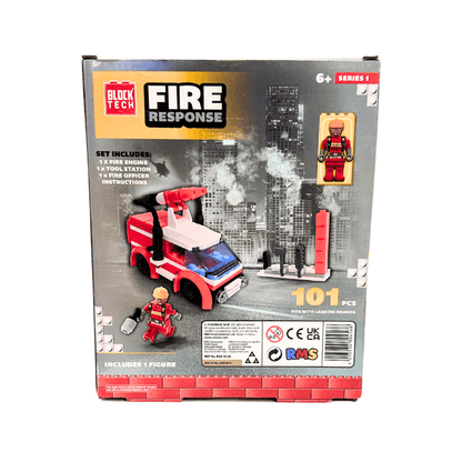 Block Tech Fire Response 101pcs