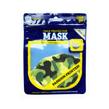 Camouflage Junior Face Mask