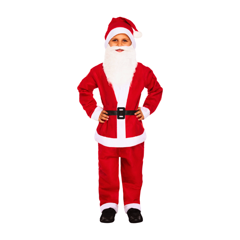 Childrens Santa Costume - Age 4-6