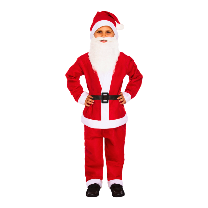 Children's Santa Costume - Age 7-9