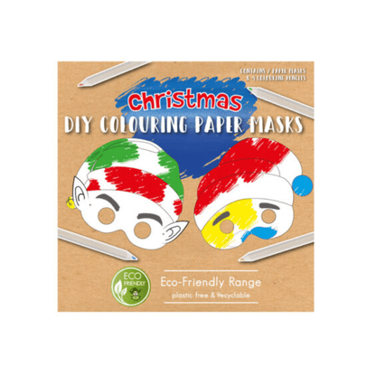 Christmas Colour Your Own Paper Masks