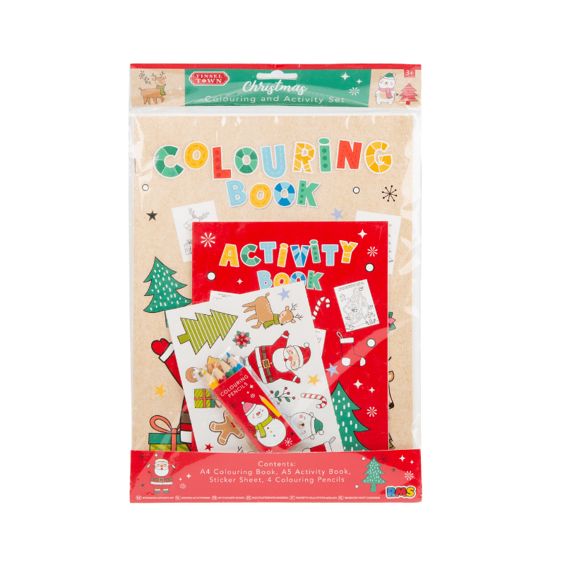 Christmas Colouring And Activity Set