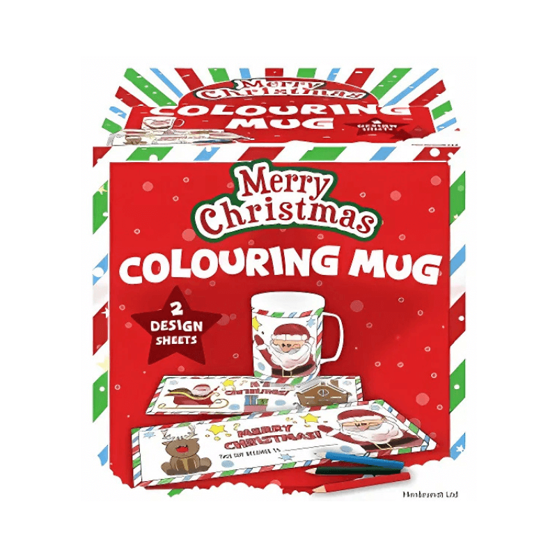 Christmas Colouring Mug