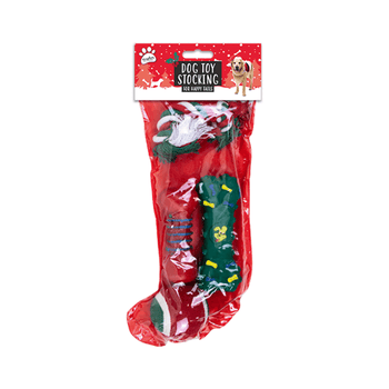 Christmas Dog Toy Stocking