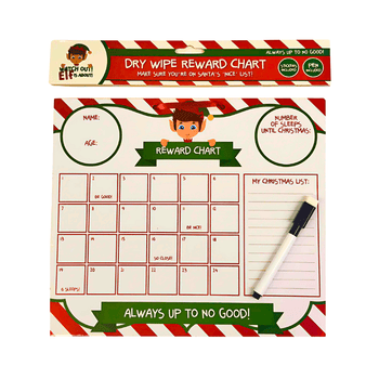 Christmas Elf Children's Reward Chart