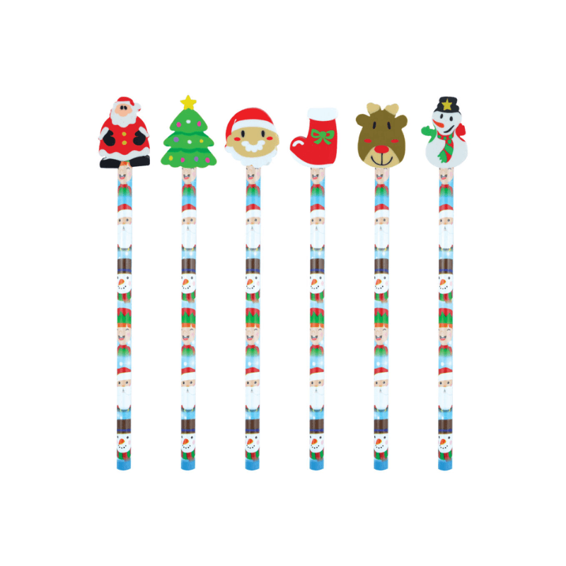 Christmas Pencil With Eraser