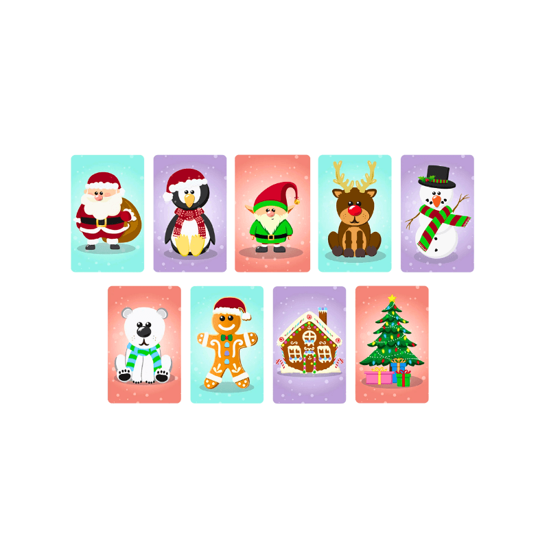 Christmas Snap Cards