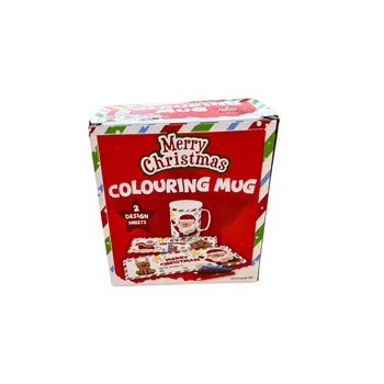 Christmas Colouring Mug