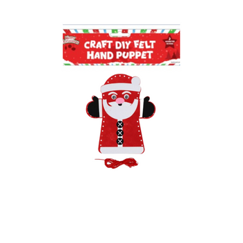 Christmas Felt Hand Puppet - Santa