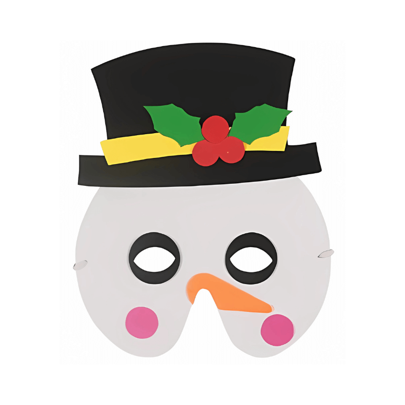 Christmas Snowman Mask